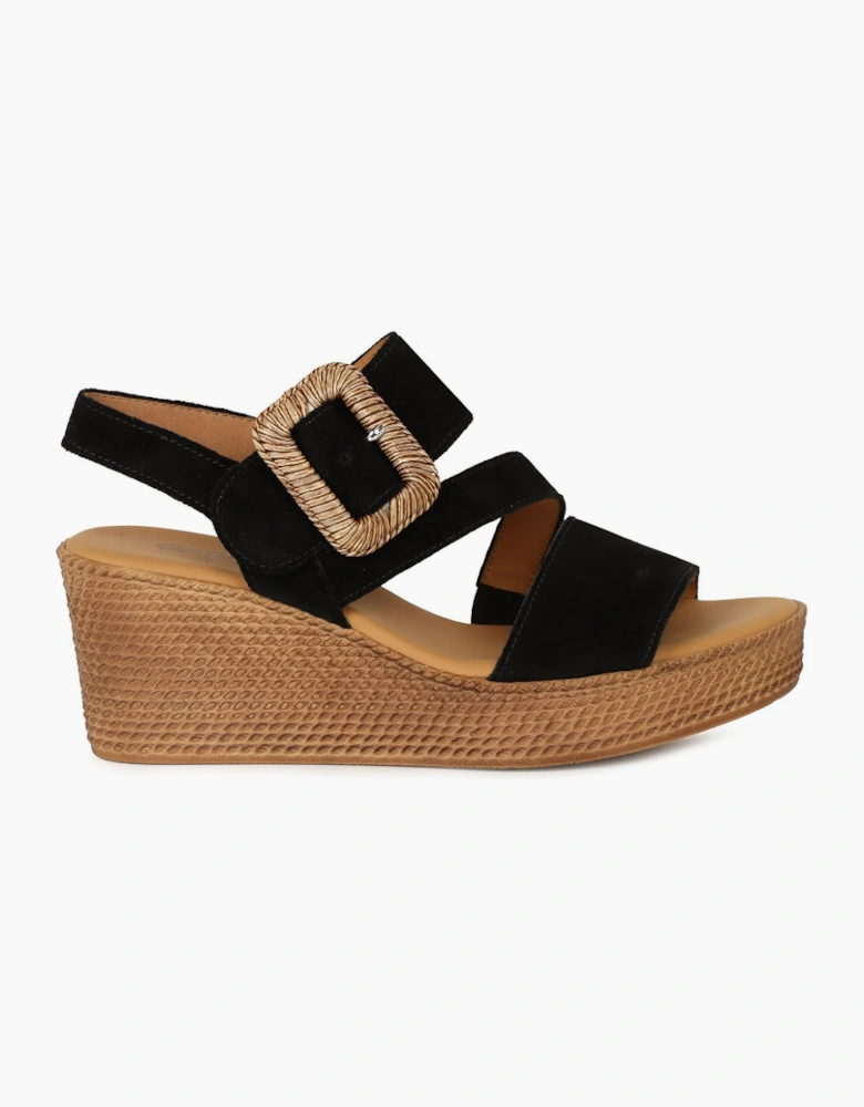 Embrace Womens Wedge Sandal