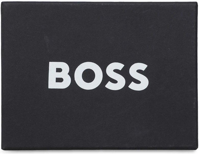 Card Holder with Metallic Logo Lettering