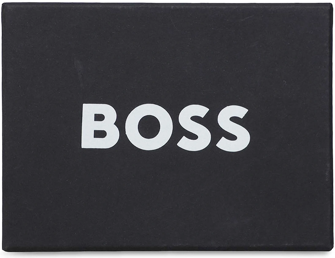 Card Holder with Metallic Logo Lettering