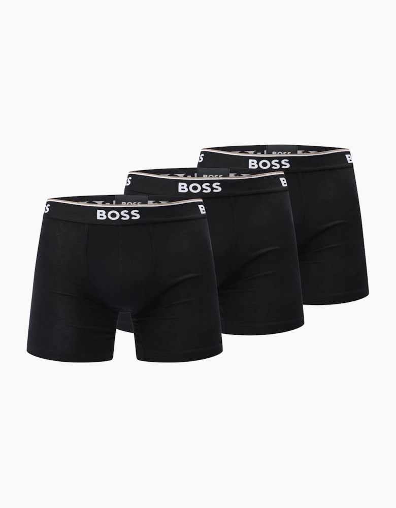 3 Pack of Long Stretch Cotton Boxer Briefs