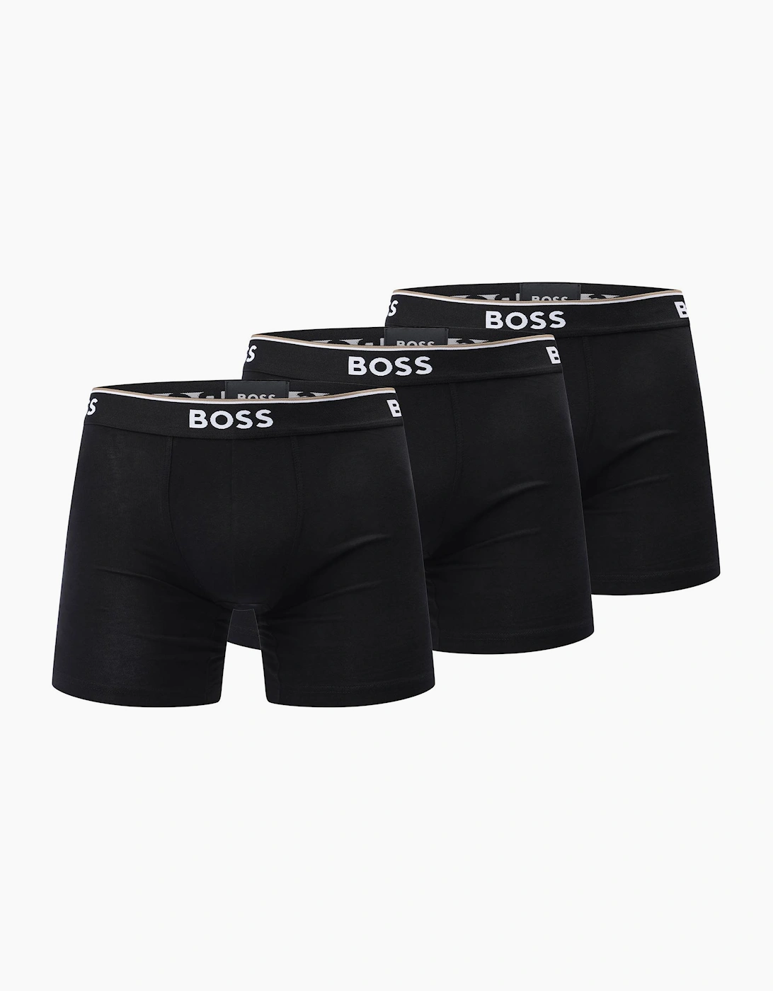 3 Pack of Long Stretch Cotton Boxer Briefs