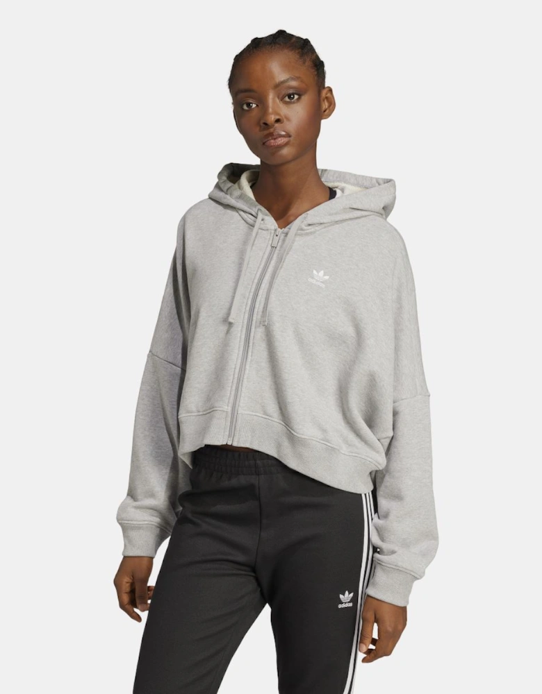 Essentials Short Full-Zip Hoodie