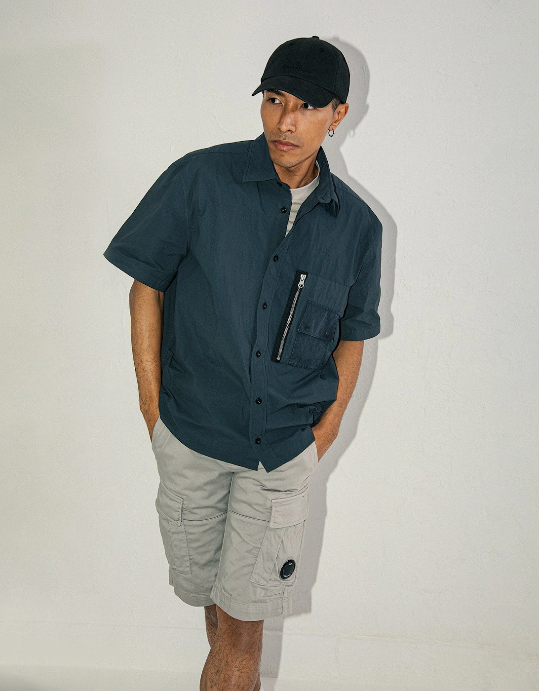 Garment Dyed Tactel Short Sleeve Shirt
