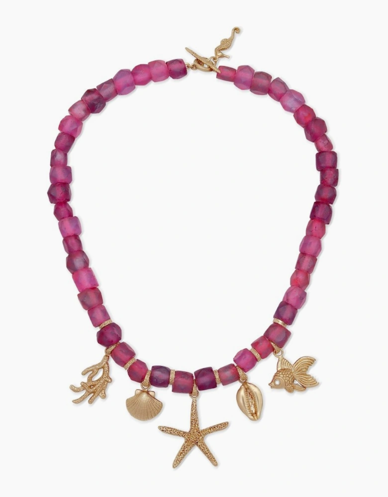 Meretrix Necklace in Pink