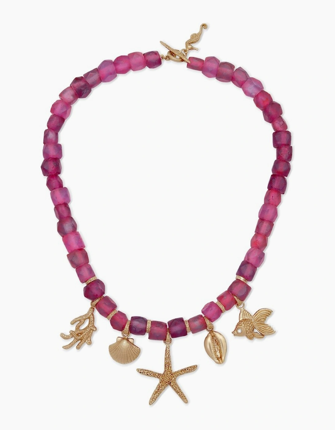 Meretrix Necklace in Pink