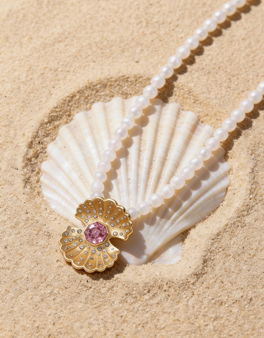 Shell Symphony Pearl Necklace, 5 of 4