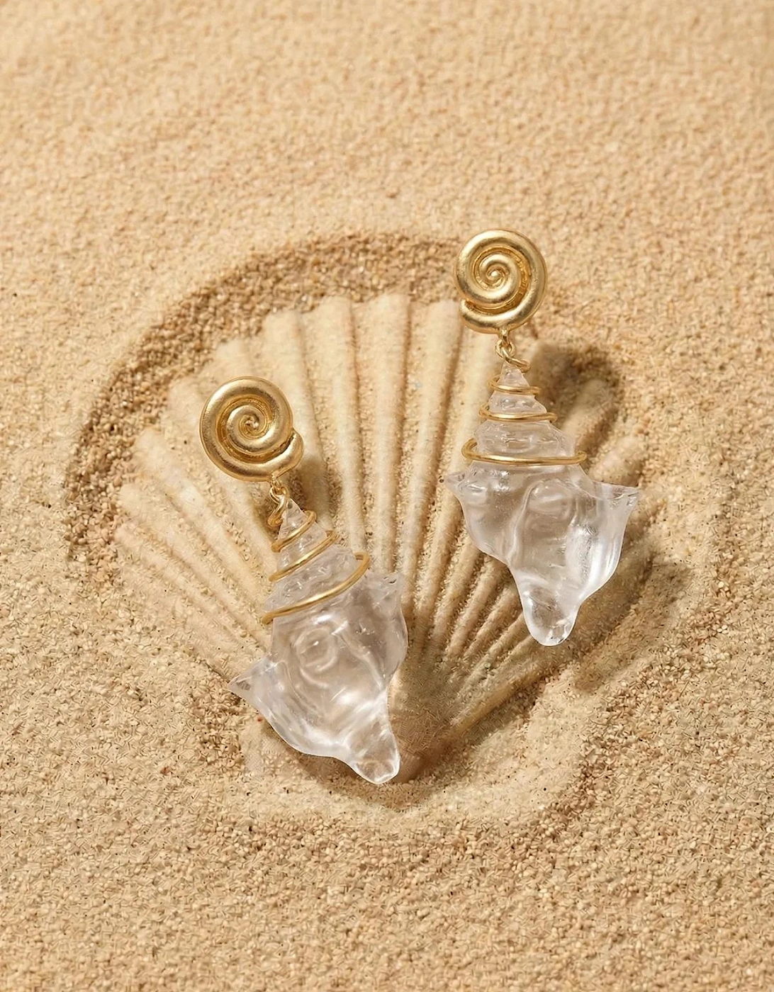 Siren Shell Earrings