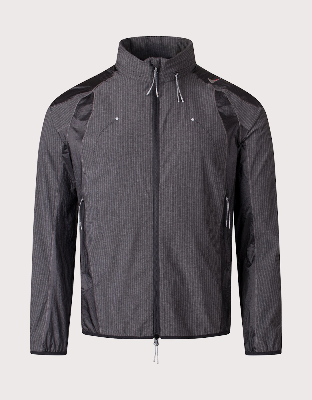 Numb Pinstriped Hooded Wind Jacket, 5 of 4