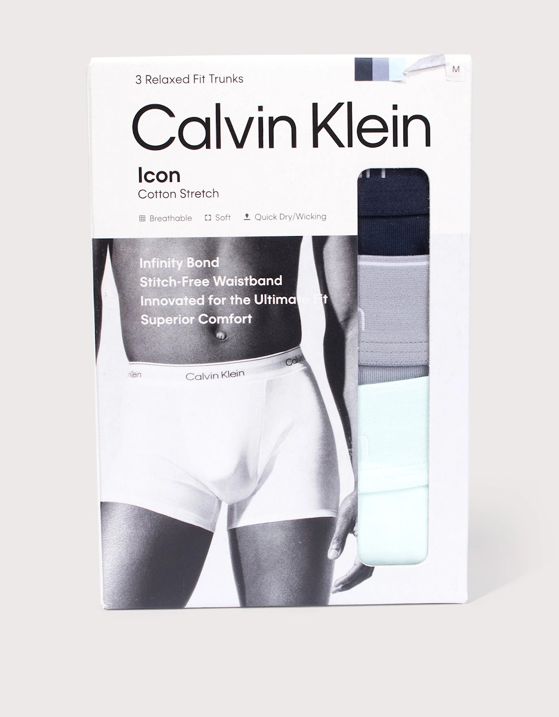 3 Pack Relaxed Fit Trunks