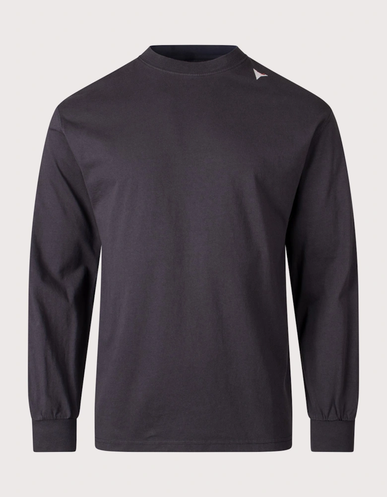 Relaxed Fit Logo Long Sleeve T-Shirt