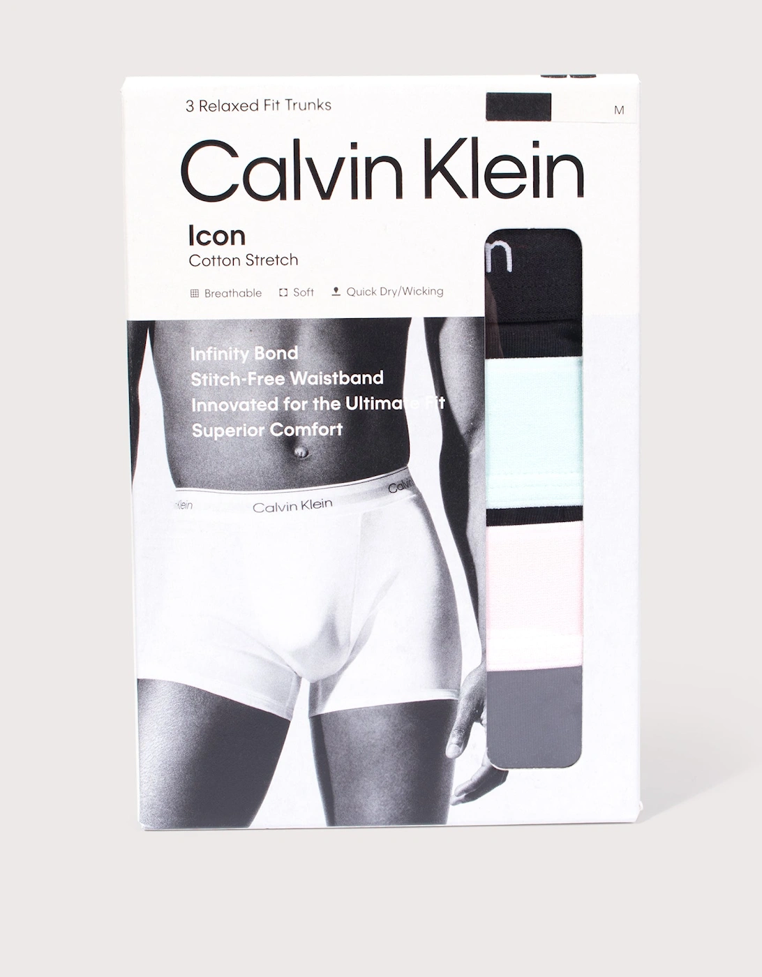 3 Pack Relaxed Fit Trunks