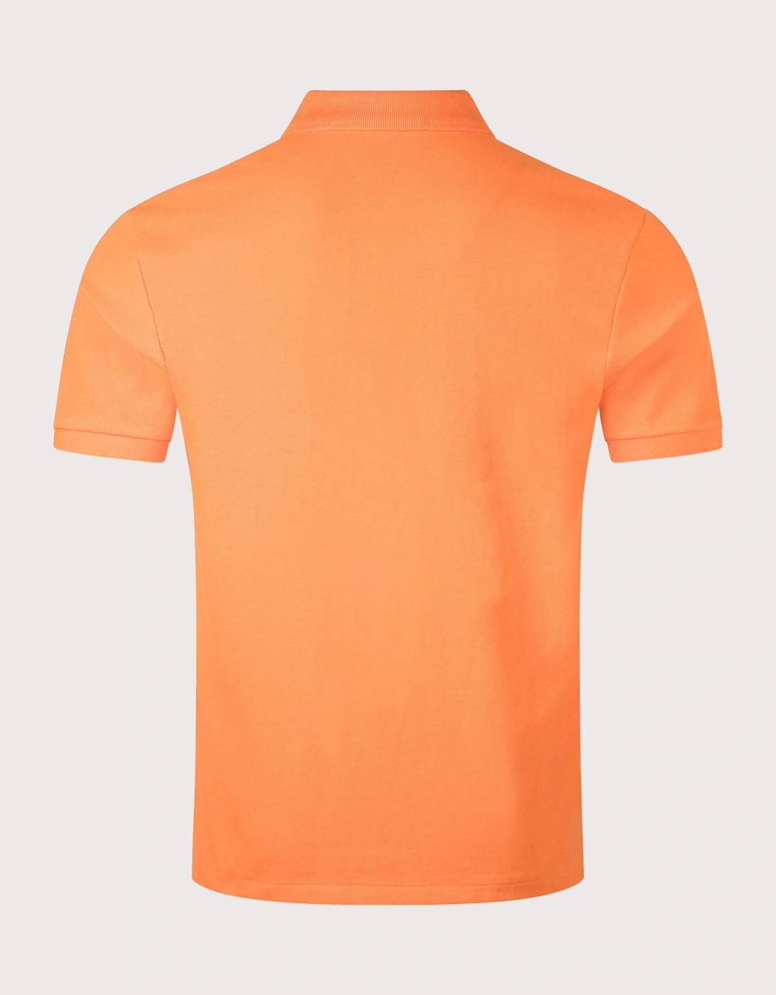 Custom Slim Fit Mesh Polo Shirt