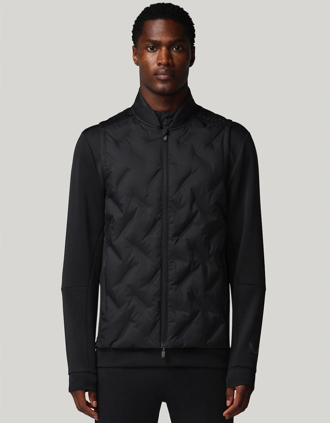 Castore Men's Black Hybrid Gilets  42/Regular Xl