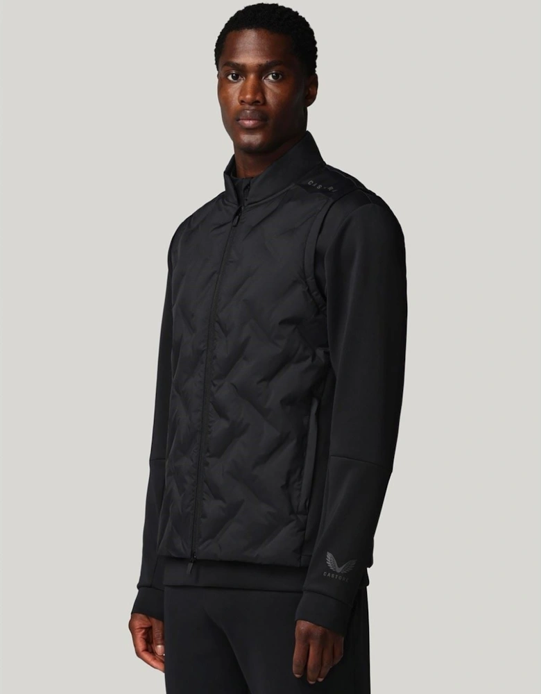 Hybrid Men's Black Gilets