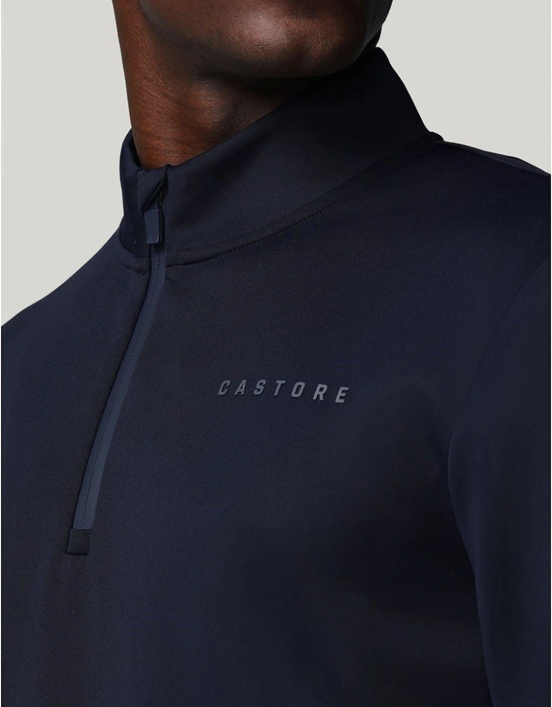 Flex 1/4 Zip Men's Blue Sweatshirt