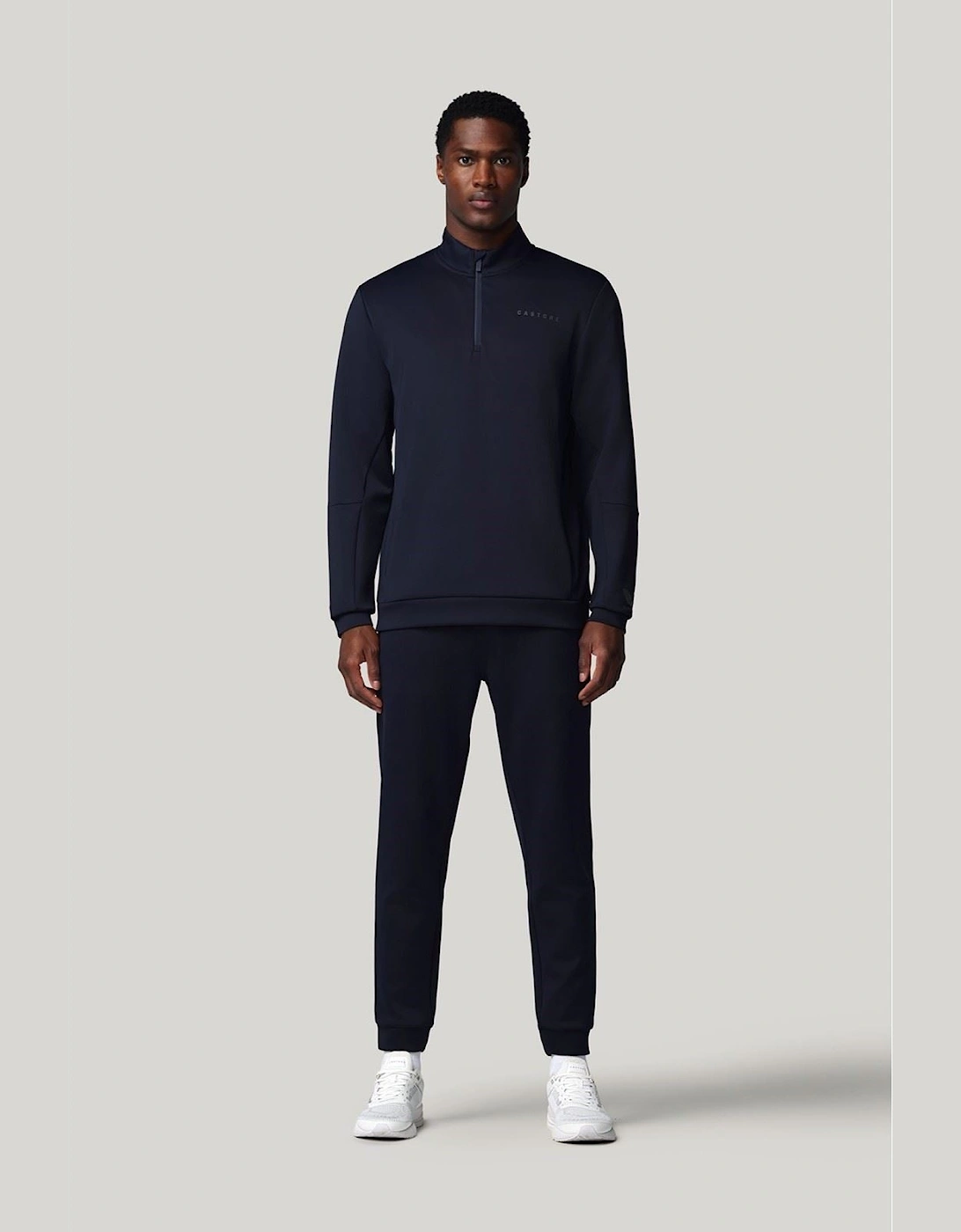 Flex 1/4 Zip Men's Blue Sweatshirt