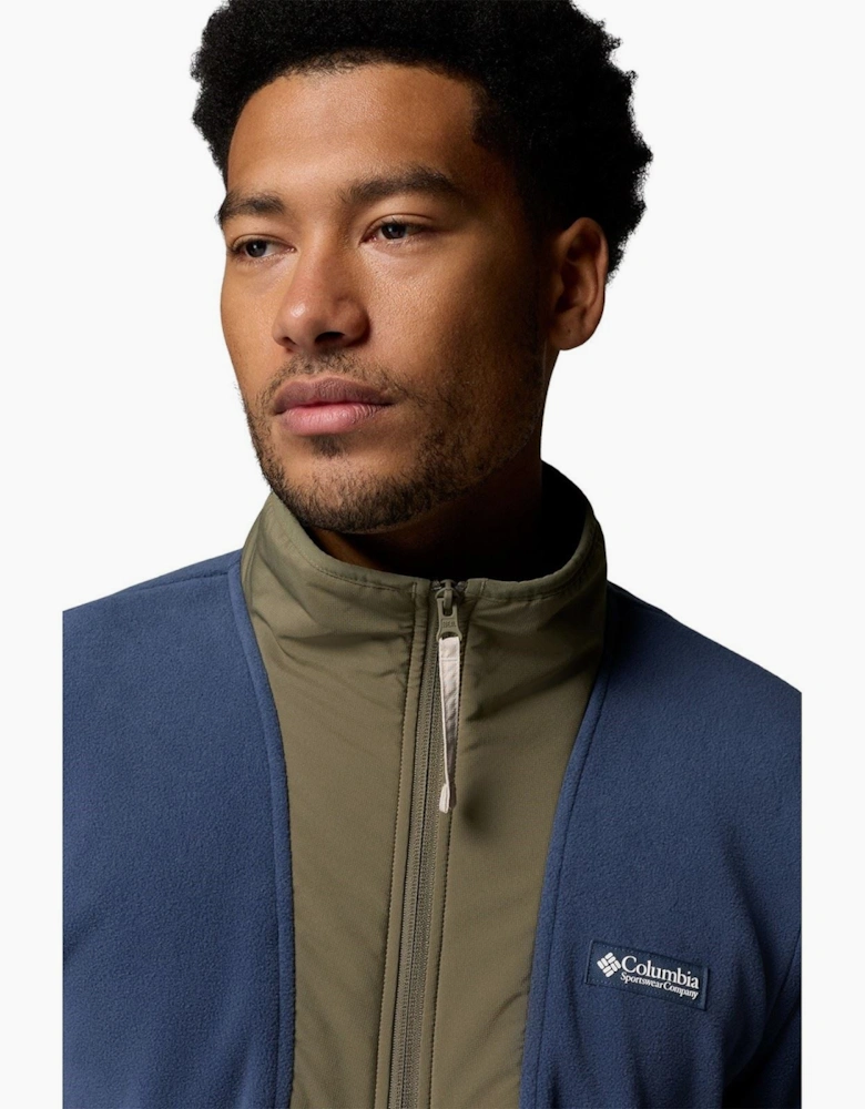 Sequoia Grove Full Zip Men's Blue Fleece Jacket