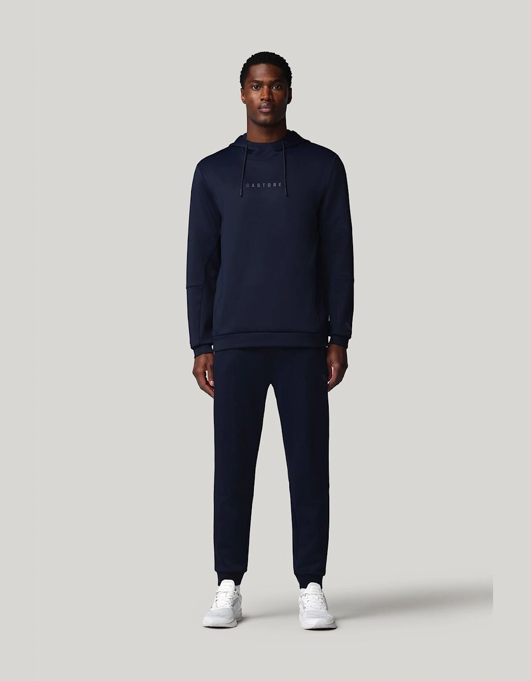 Flex Hoodie Men's Blue Hooded Sweatshirt