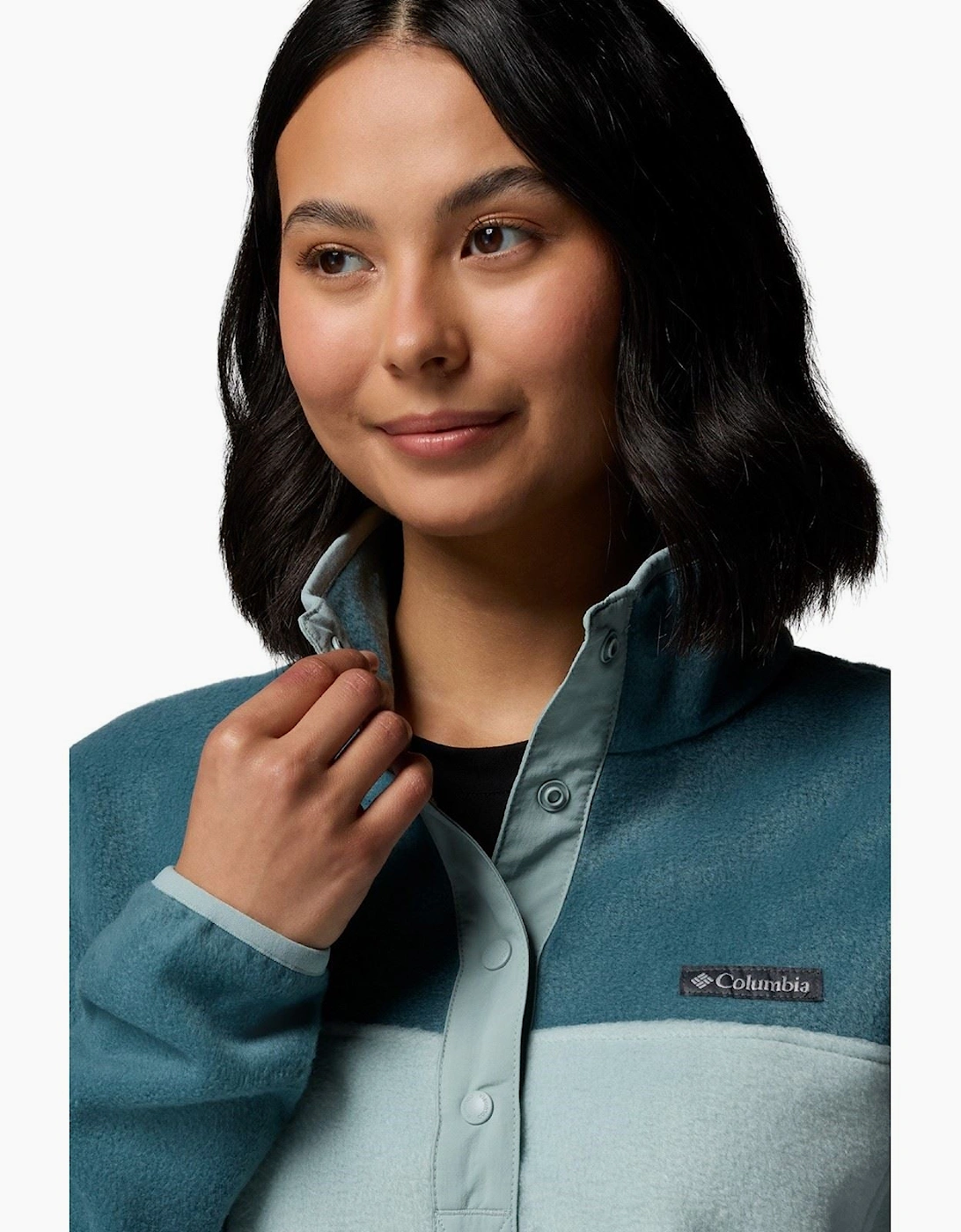 Benton Springs 1/2 Snap Pull Over II Polyester Women's Blue Pullover