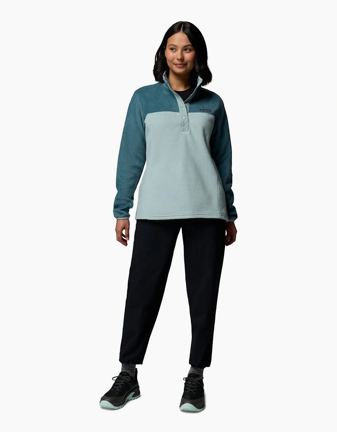 Benton Springs 1/2 Snap Pull Over II Polyester Women's Blue Pullover