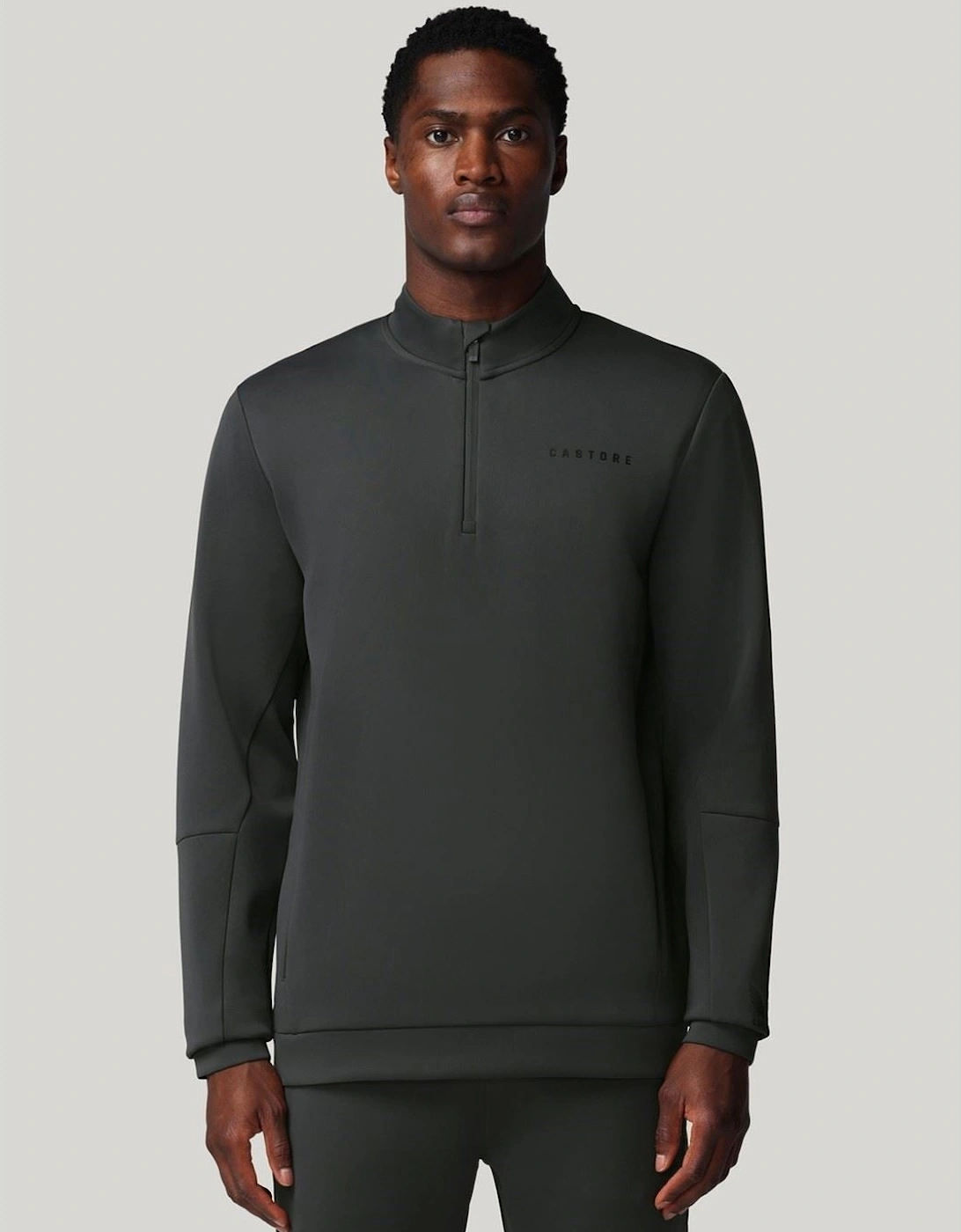 Flex 1/4 Zip Men's Grey Sweatshirt, 10 of 9