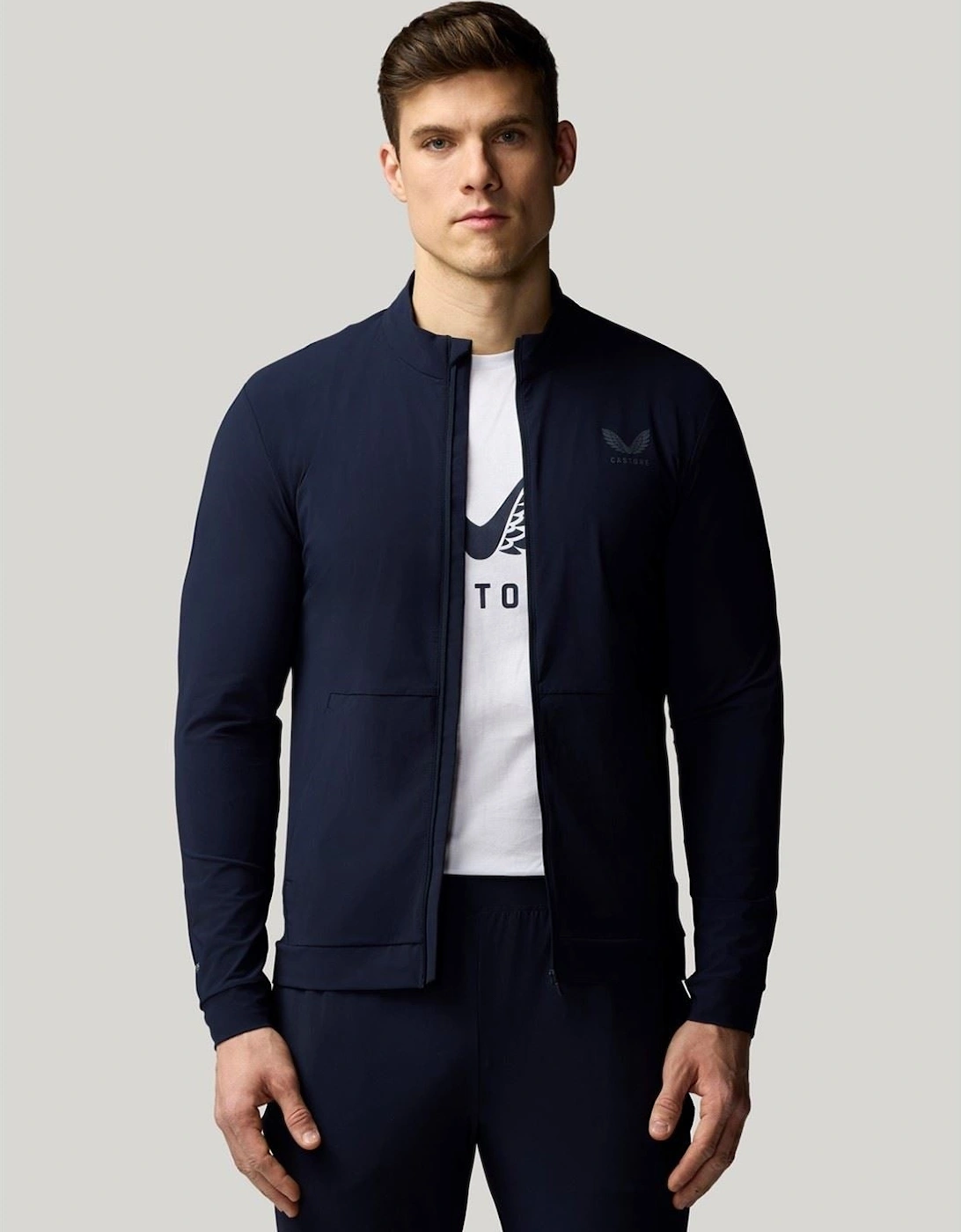 Tech Training Men's Blue Track Jackets, 8 of 7