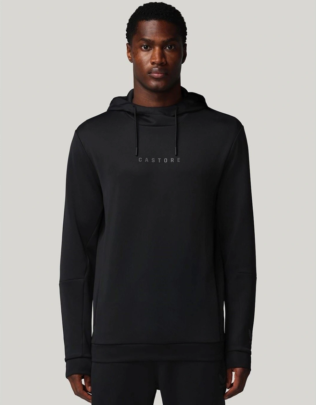 Flex Hoodie Men's Black Hooded Sweatshirt, 10 of 9