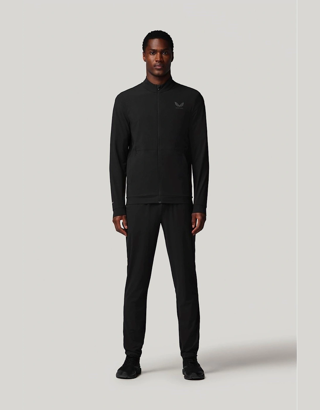 Tech Training Men's Black Track Jackets