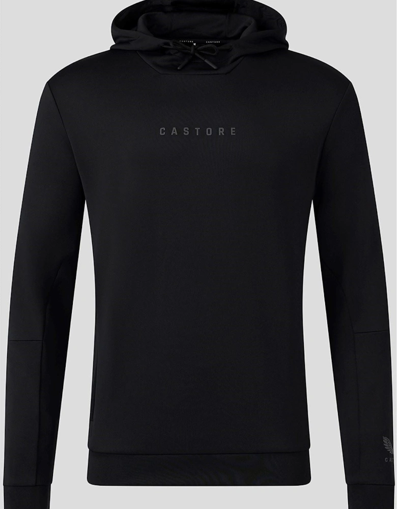 Flex Hoodie Men's Black Hooded Sweatshirt