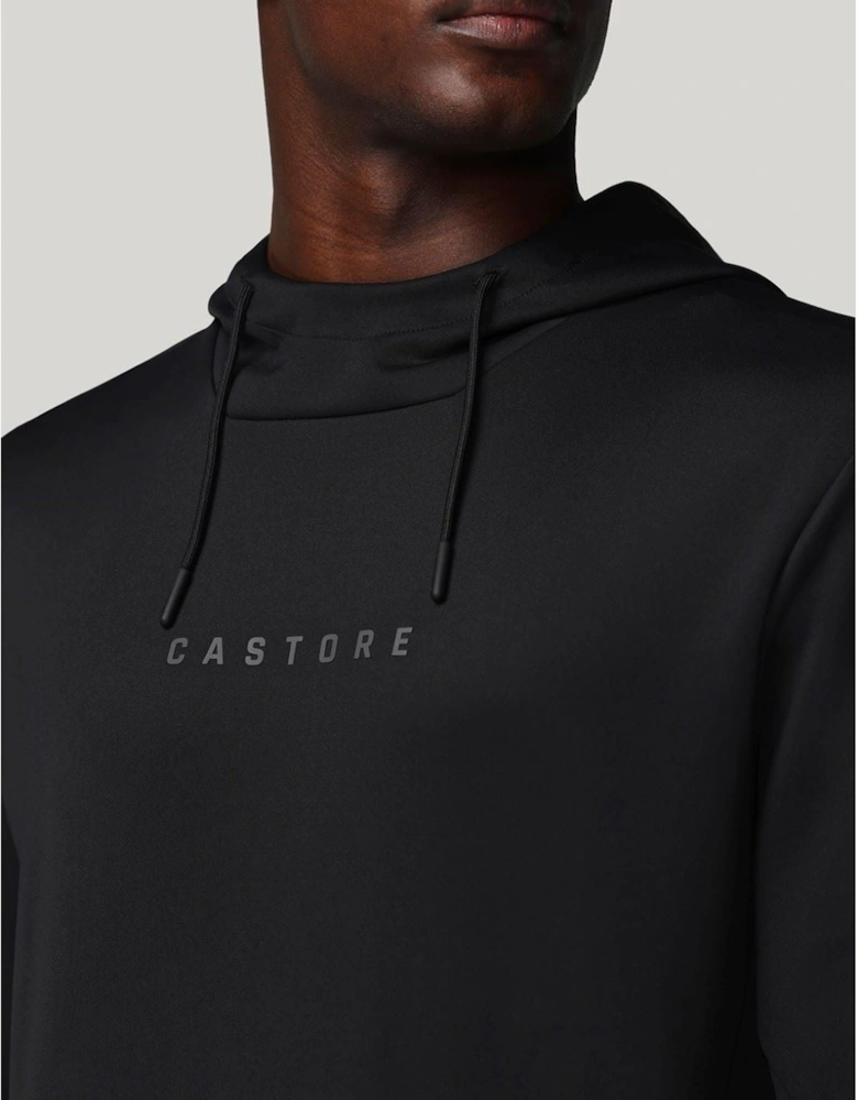 Flex Hoodie Men's Black Hooded Sweatshirt