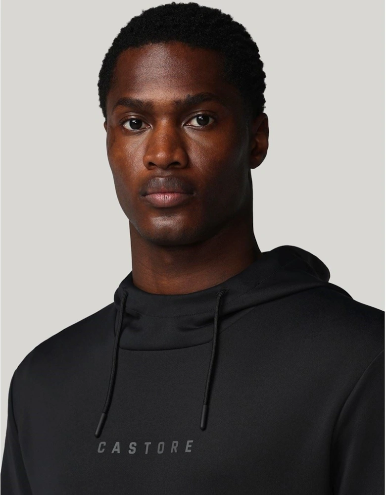 Flex Hoodie Men's Black Hooded Sweatshirt