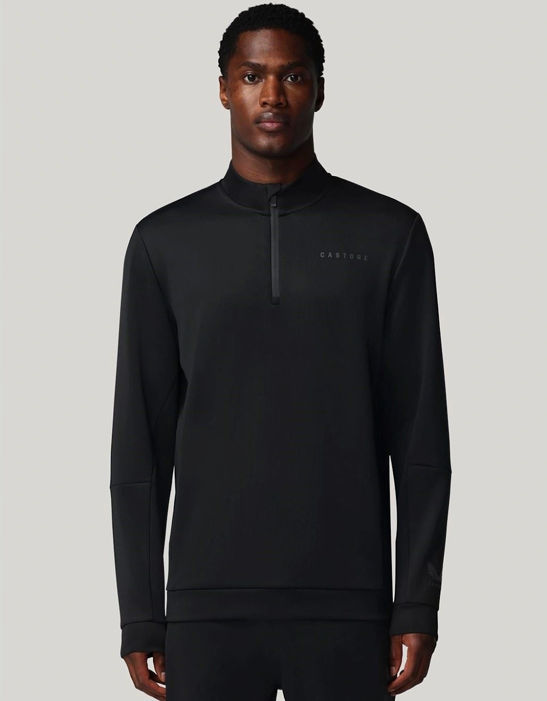 Flex 1/4 Zip Men's Black Sweatshirt, 10 of 9