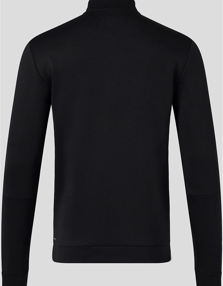 Flex 1/4 Zip Men's Black Sweatshirt
