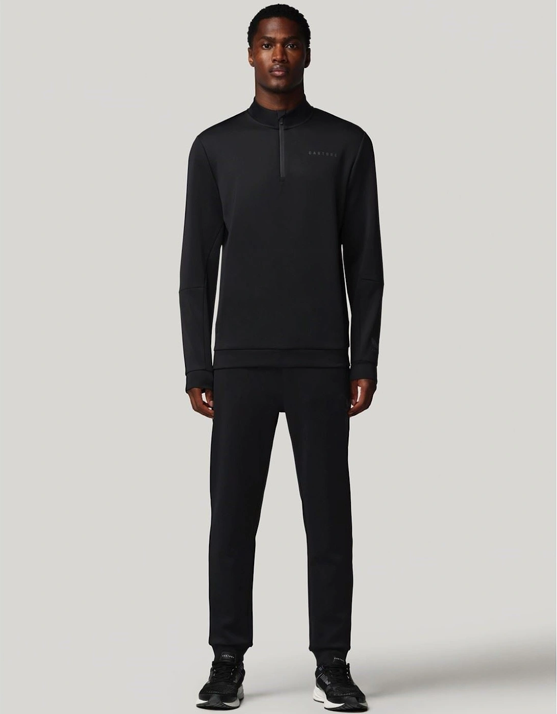 Flex 1/4 Zip Men's Black Sweatshirt
