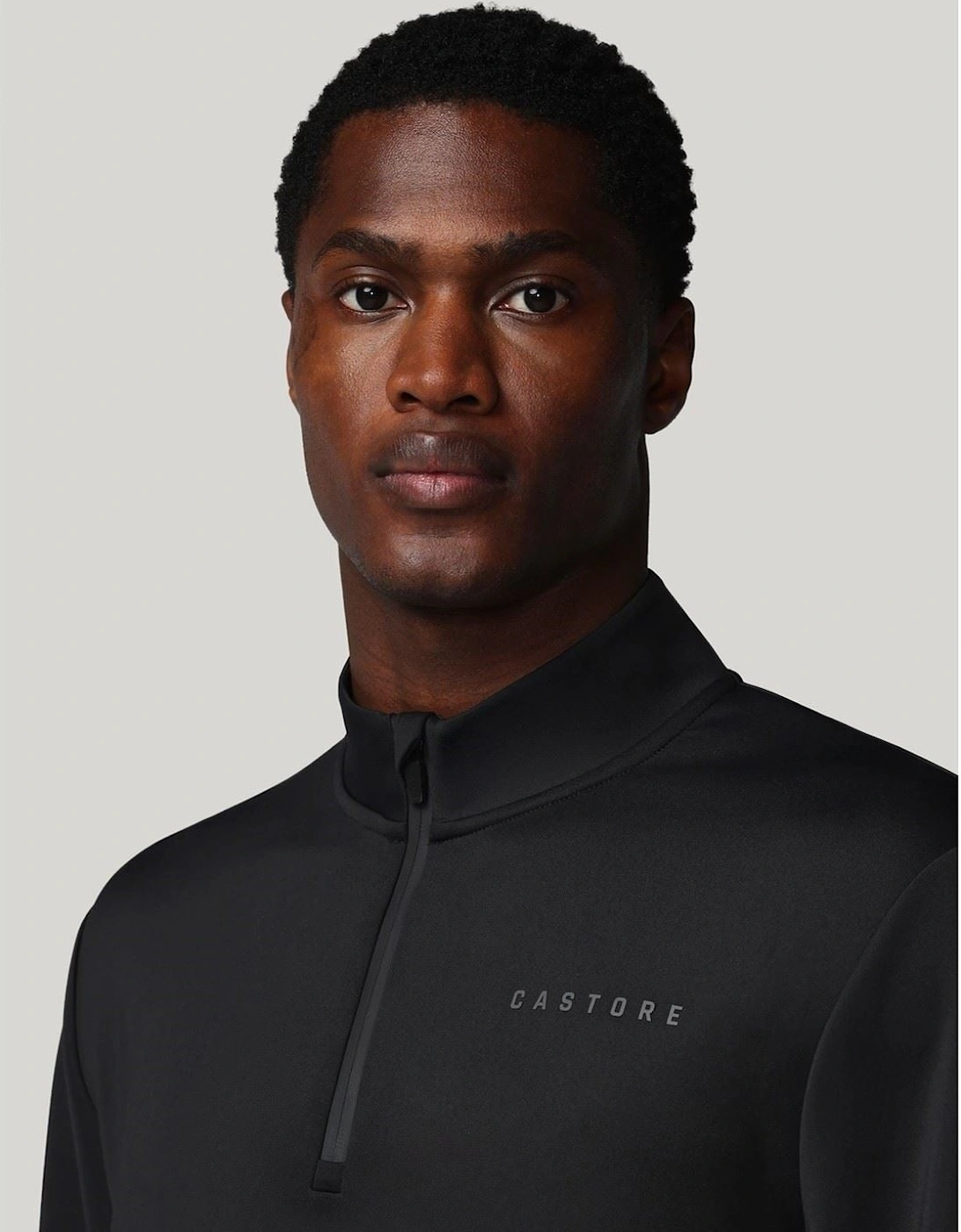 Flex 1/4 Zip Men's Black Sweatshirt