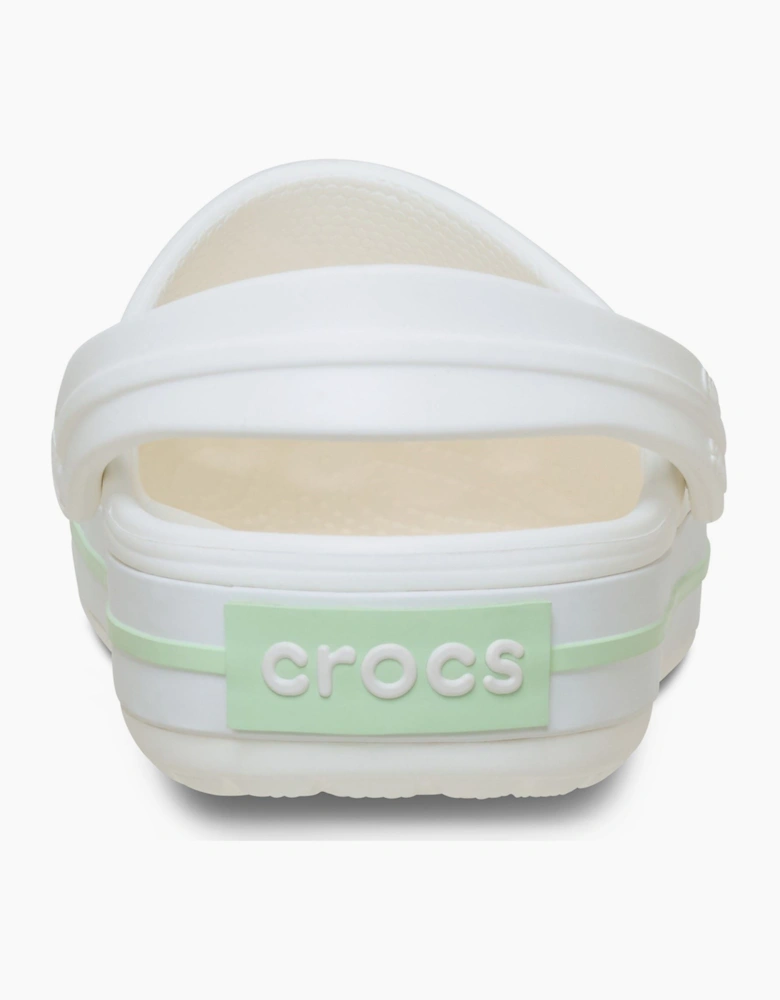 Crocband EVA Women's White/Serene Green Clogs