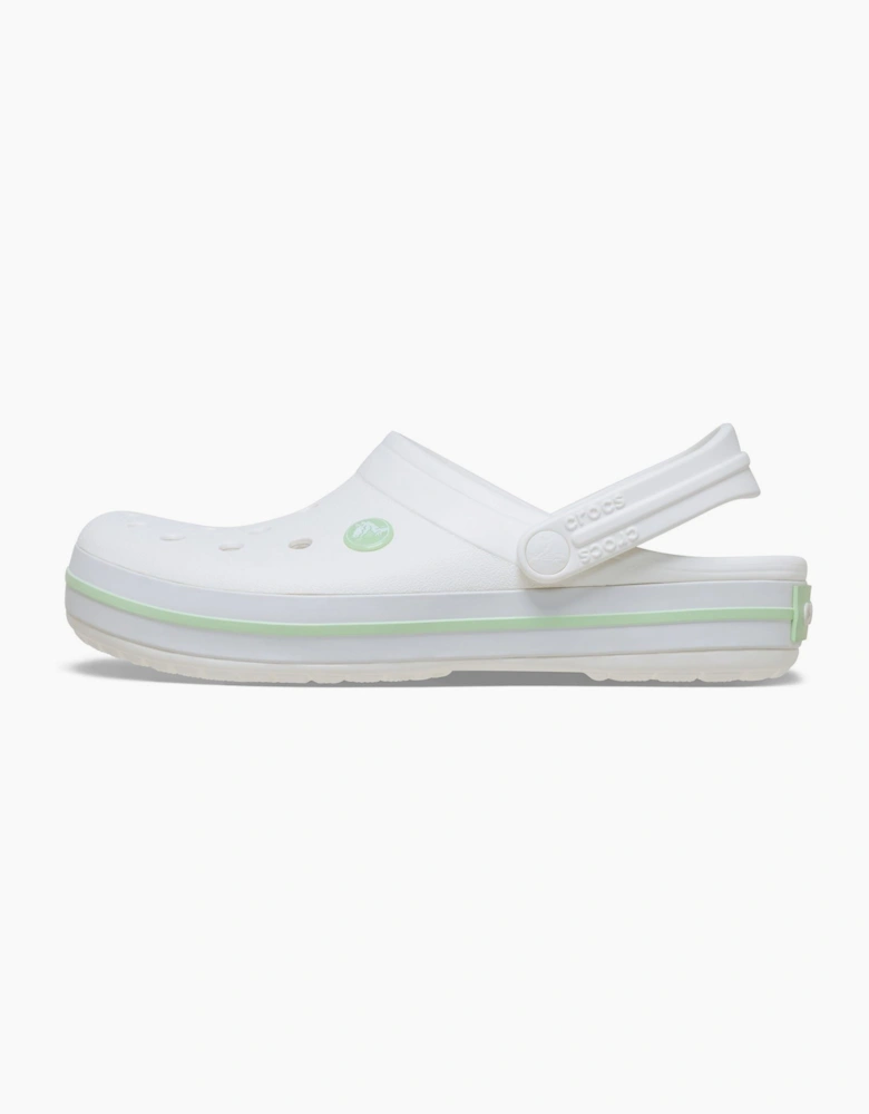 Crocband EVA Women's White/Serene Green Clogs