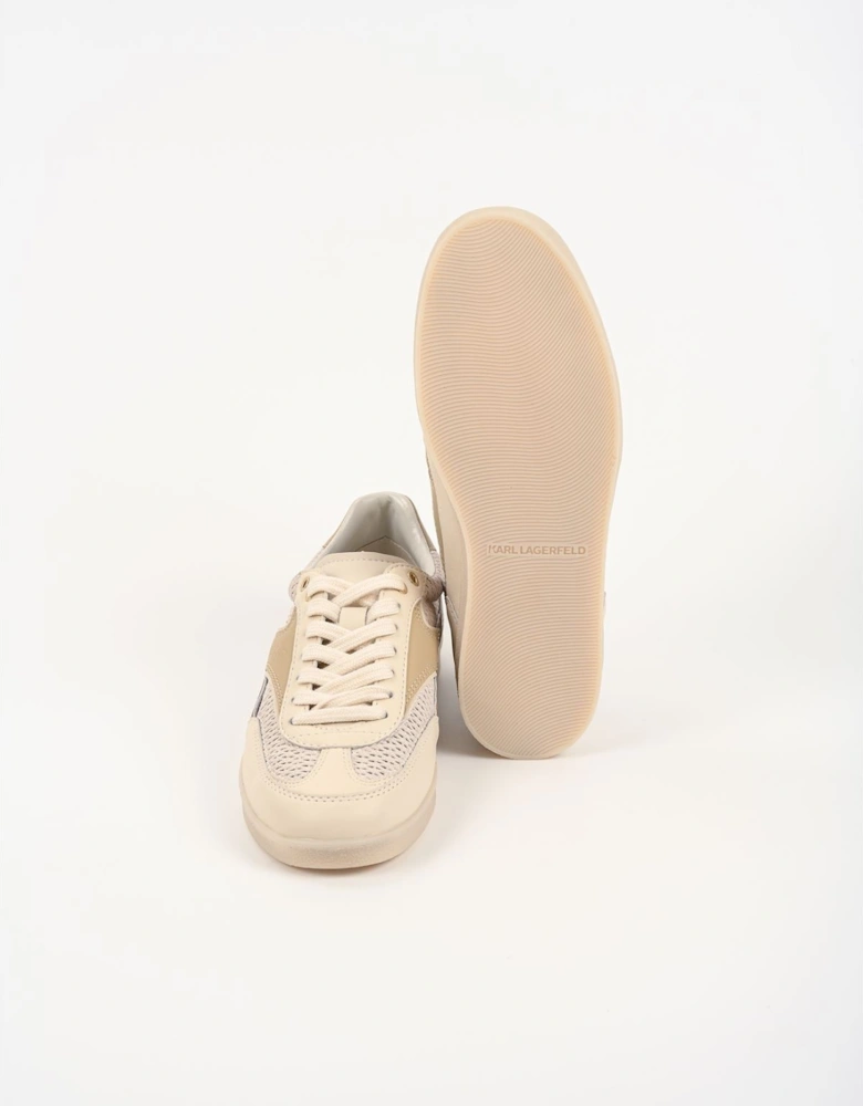 Kandidate Mesh Mix Women's Cream Trainers