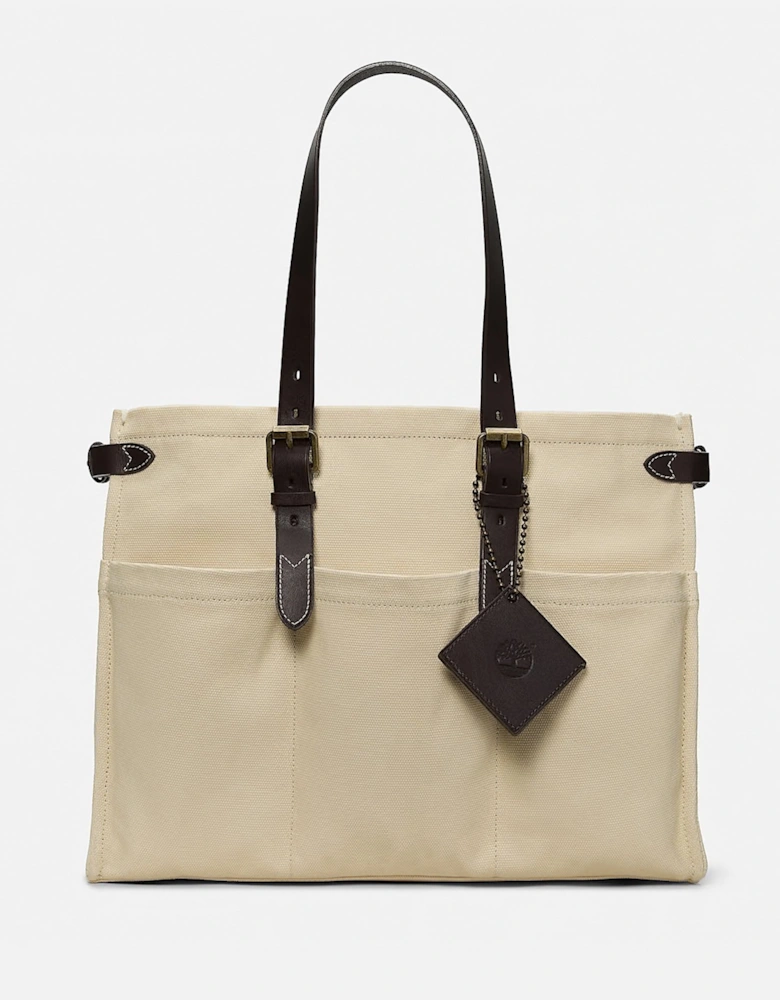 Canvas Tote Bag Beige