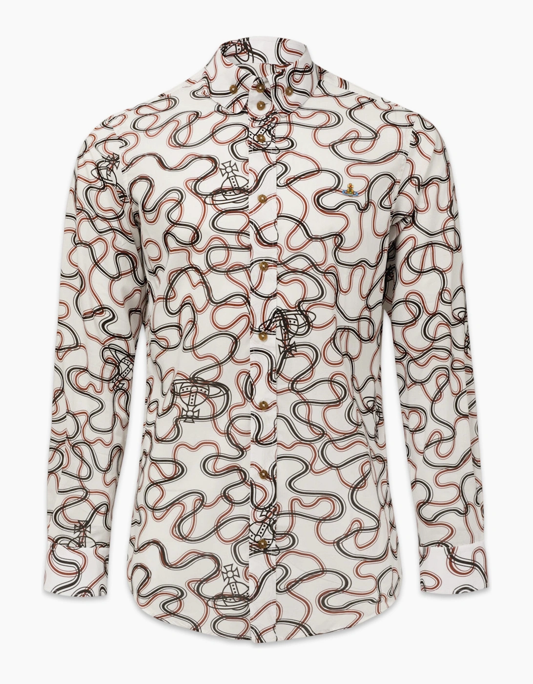 WIGGLE PRINT 2 BUTTON KRALL SHIRT, 5 of 4