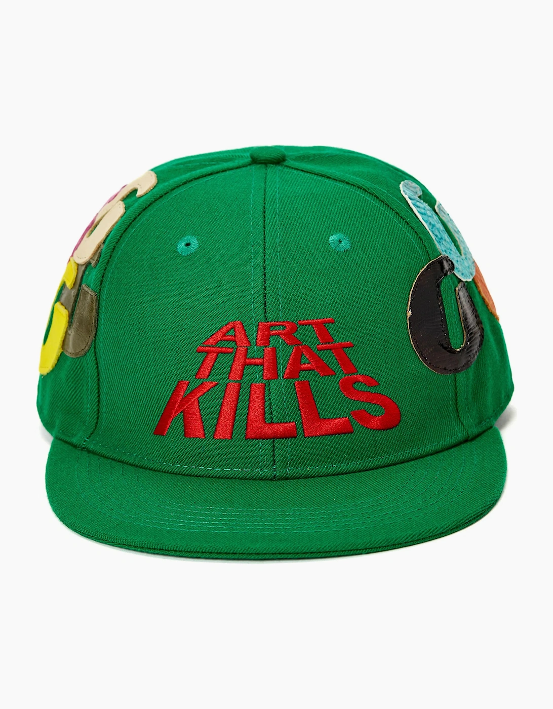 ATK G-Patch Fitted Cap in Green, 6 of 5