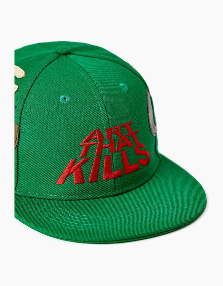 ATK G-Patch Fitted Cap in Green