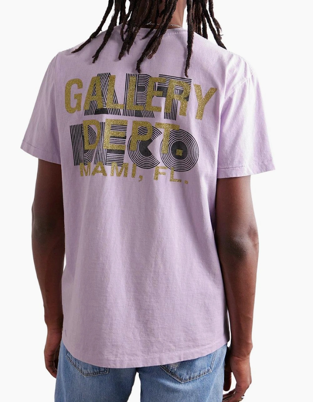 Art Deco T-Shirt in Lavender