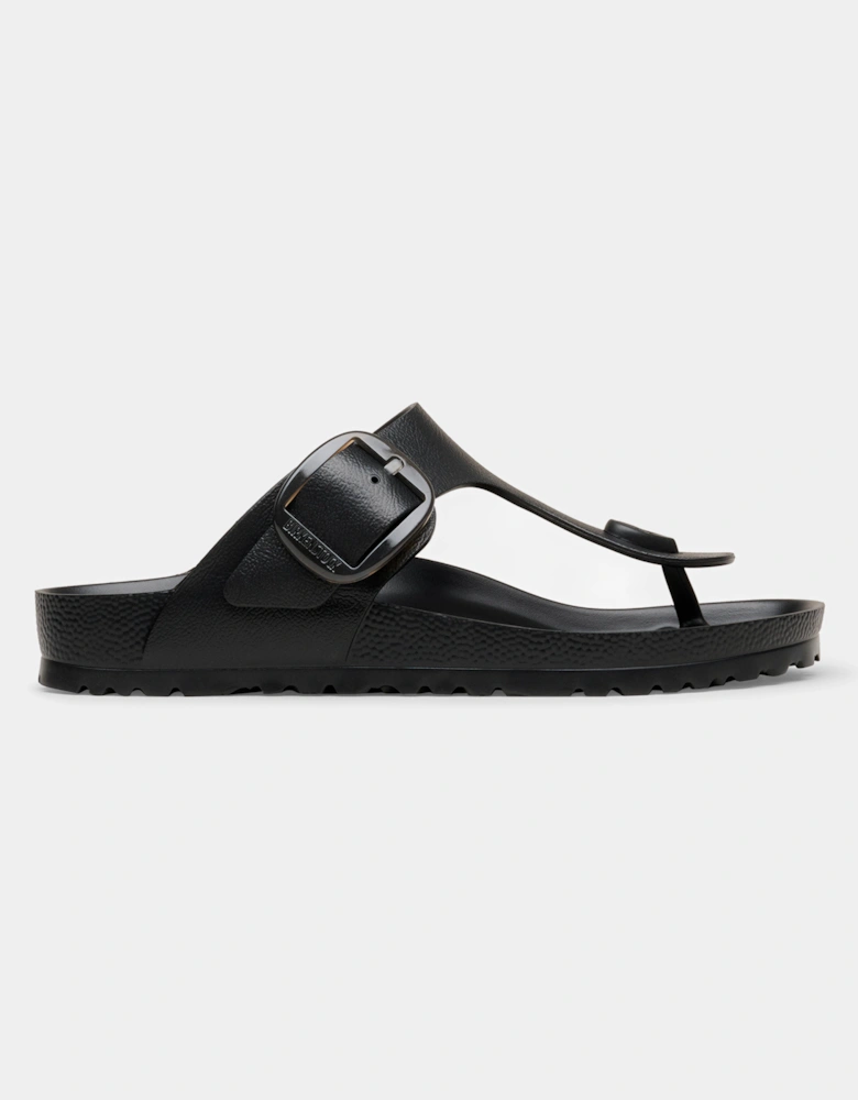 Big Buckle EVA Womens Sandals - Black