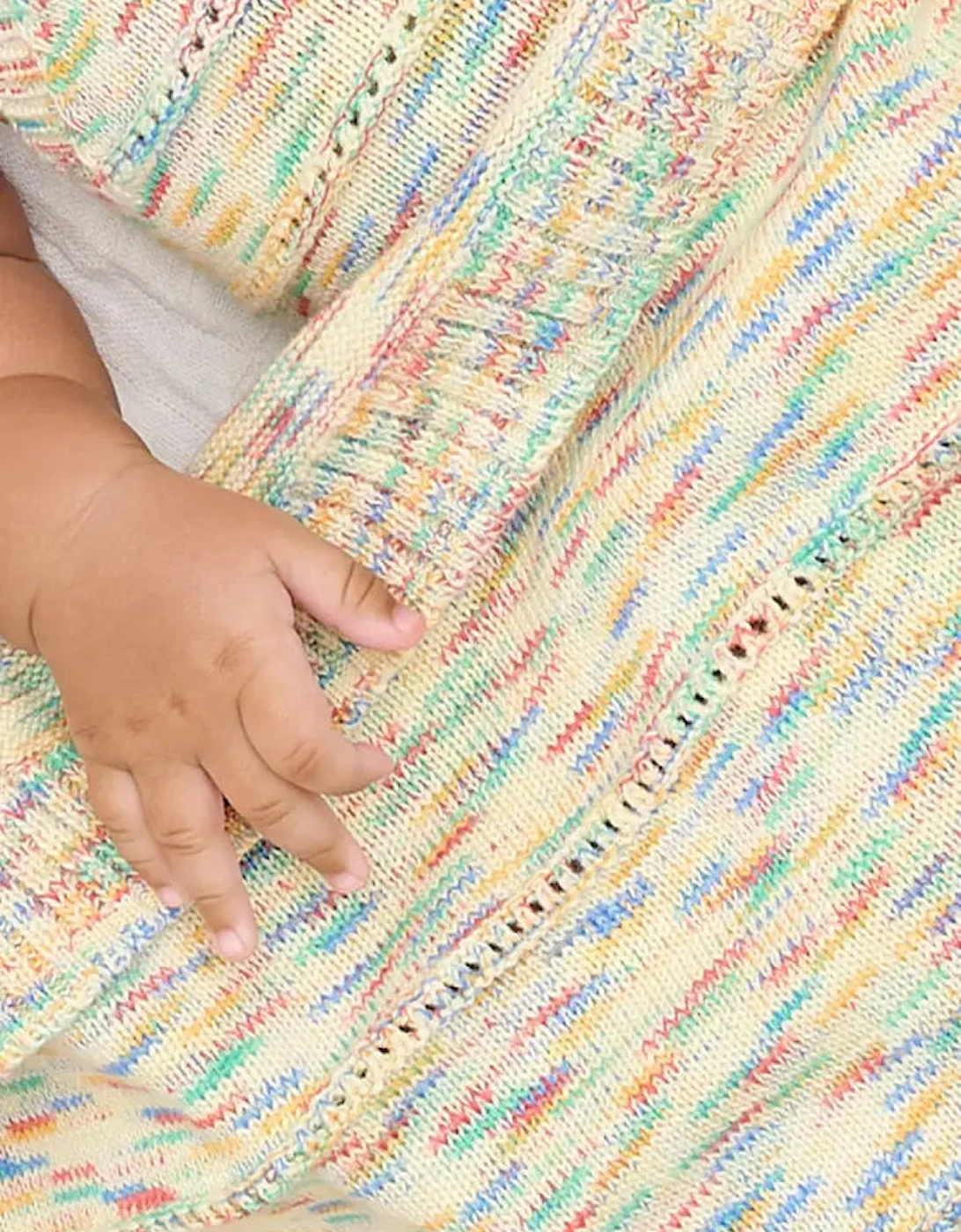 Merry - Space Dye Knitted Baby Blanket