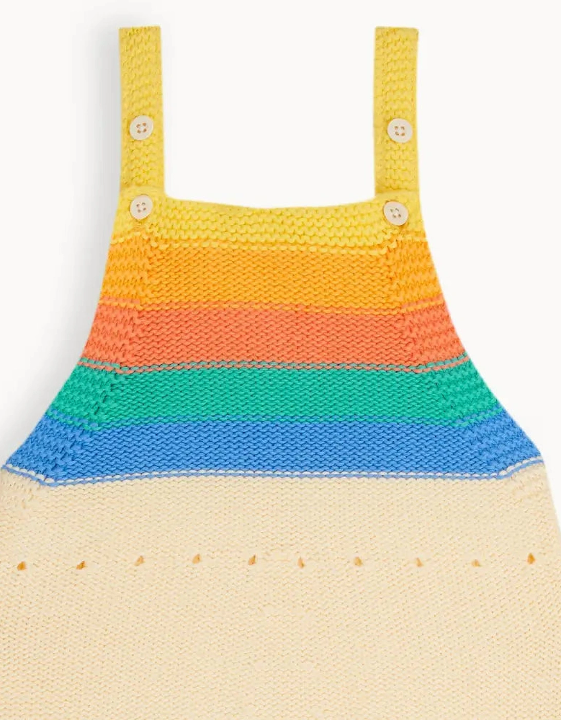 Bubble - Rainbow Stripe Knit Romper