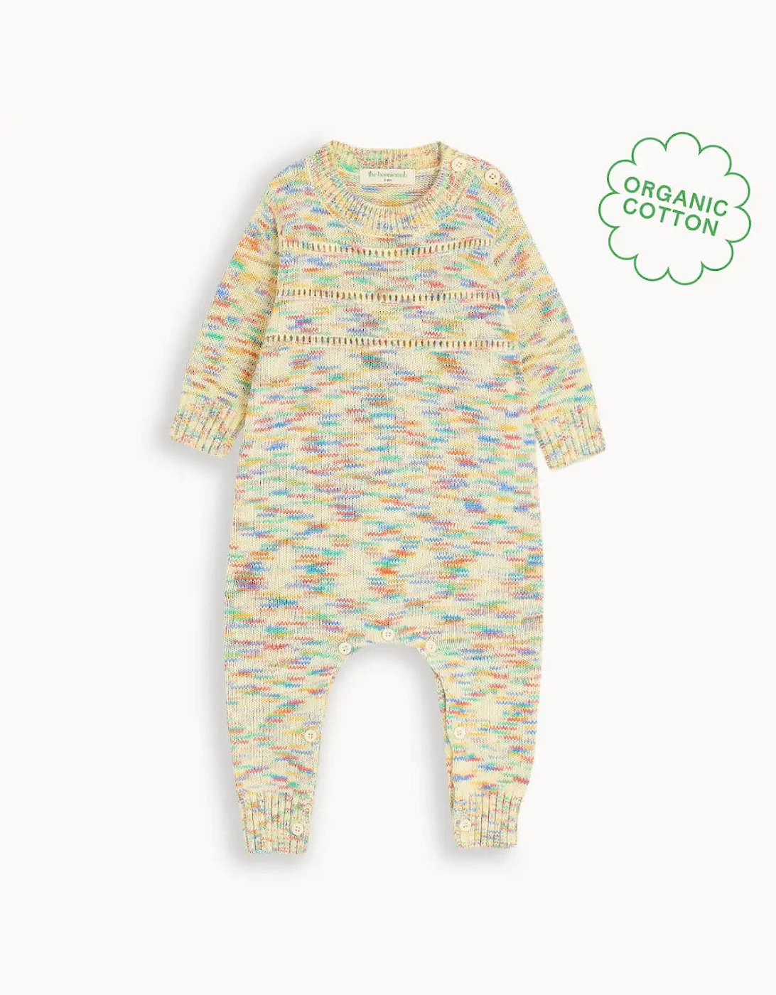 Mystic - Space Dye Knitted Baby Onesie, 7 of 6