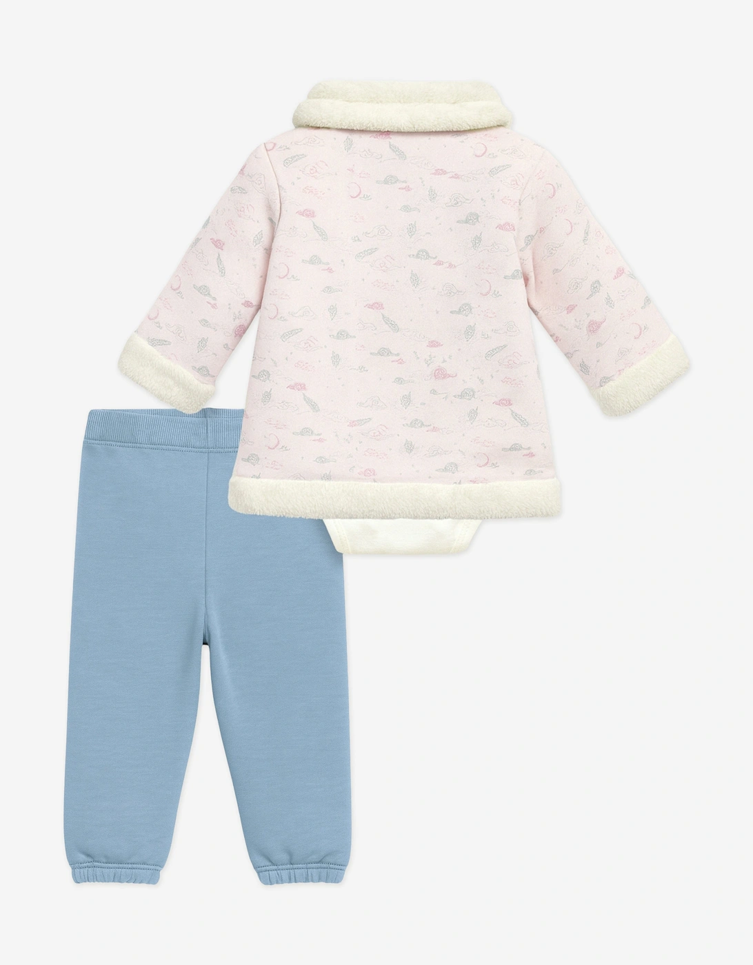 Baby Girls 3 Piece Outfit Set in Pink