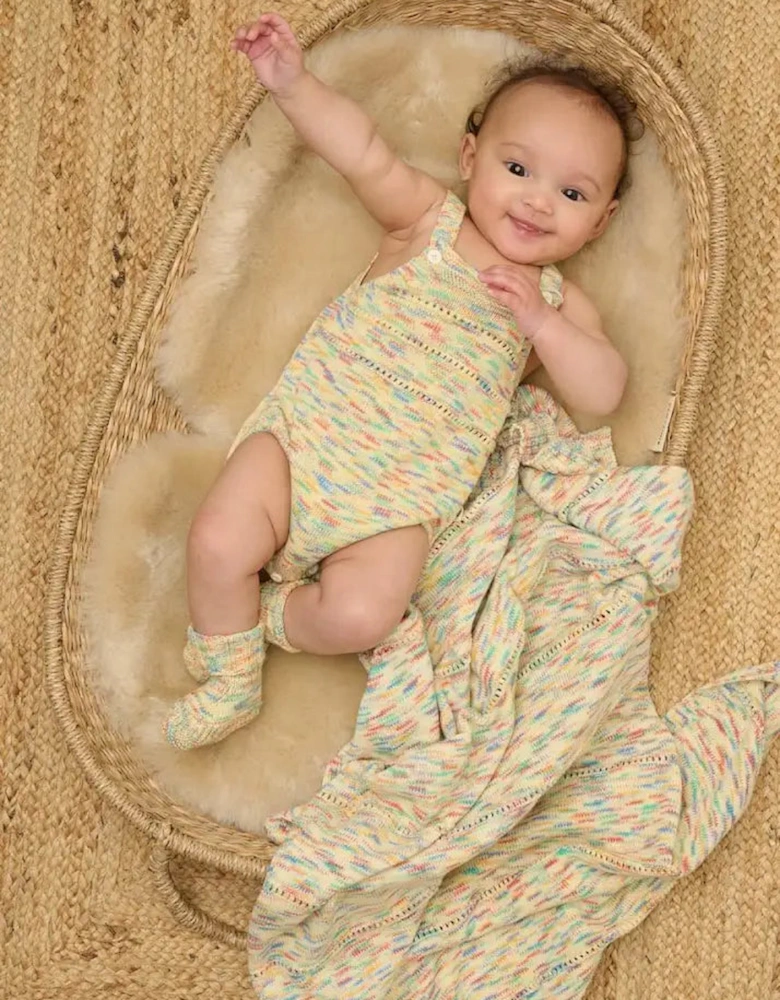 Magic - Space Dye Knitted Bubble Romper