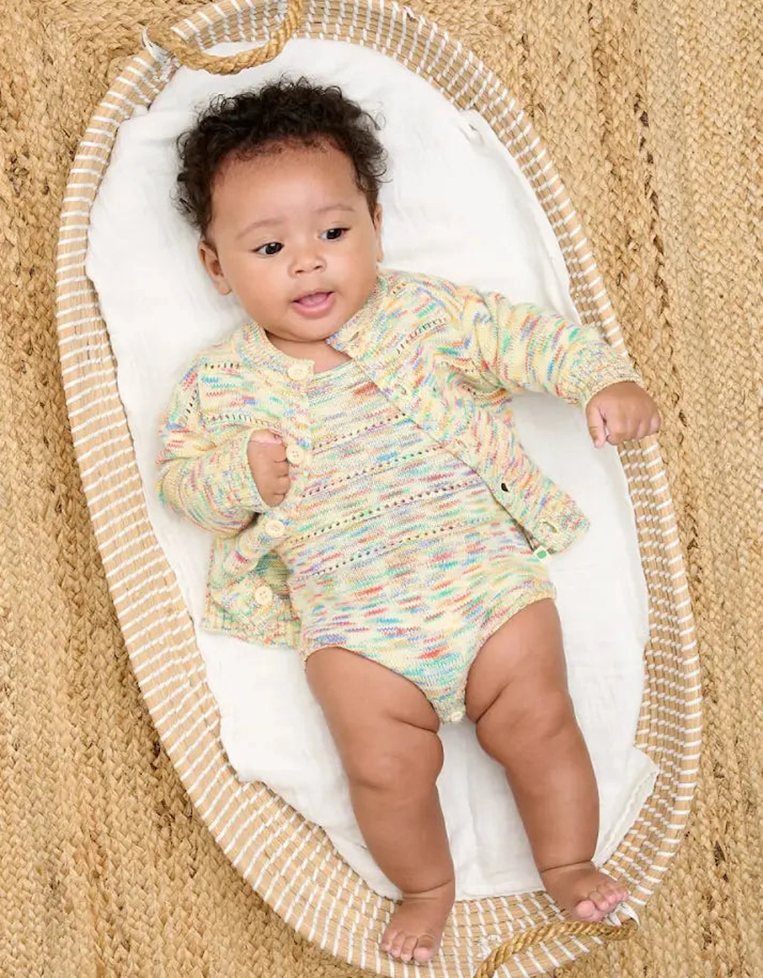 Magic - Space Dye Knitted Bubble Romper